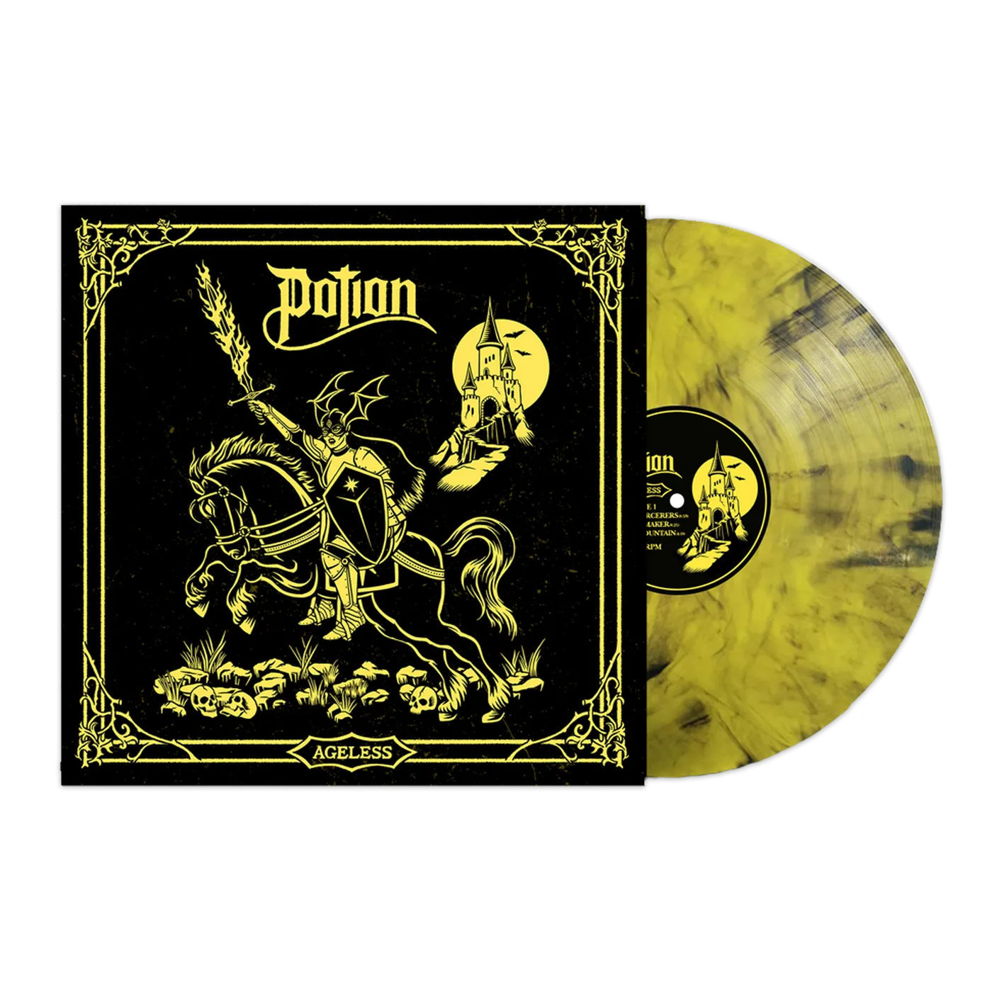 Potion - "Ageless" LP (Yellow Marble) (Vinyl)