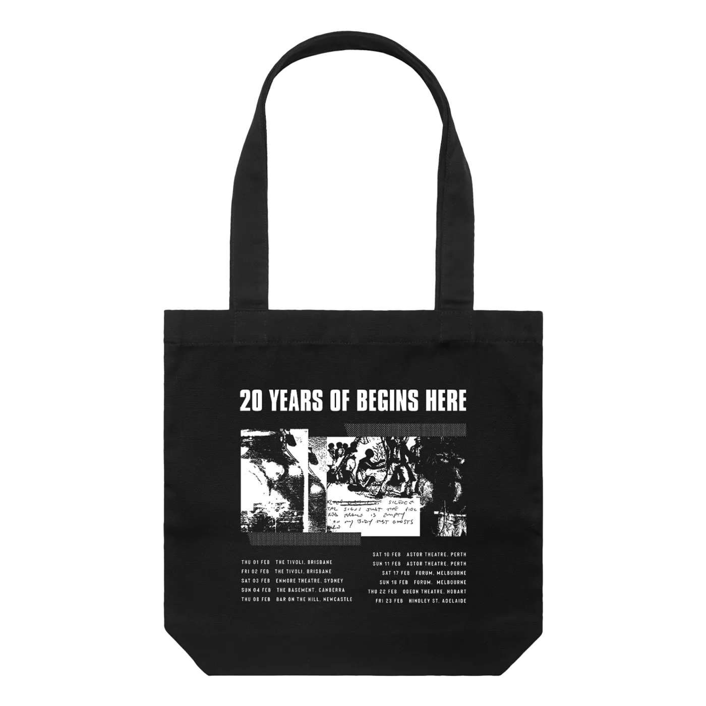 The Butterfly Effect "Logo Tour" Tote Bag