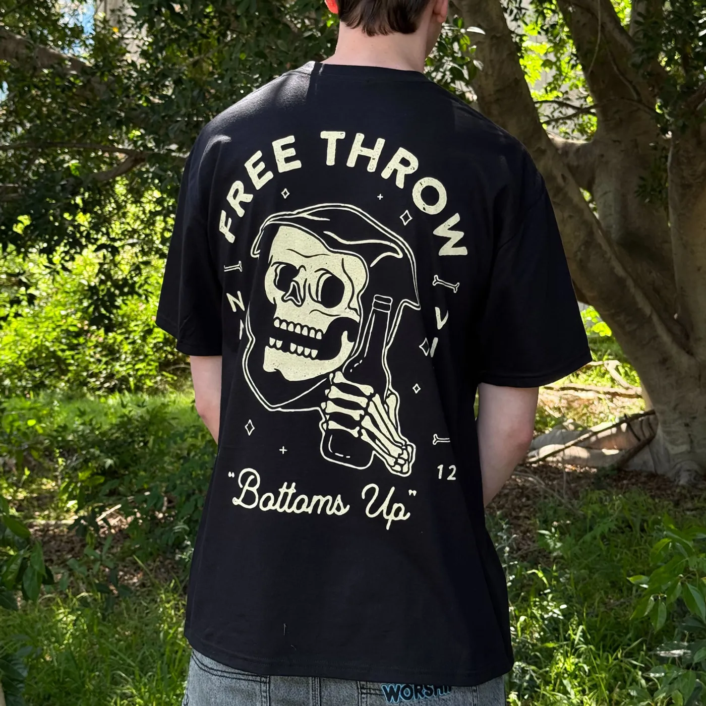 Free Throw "Bottoms Up" T-Shirt