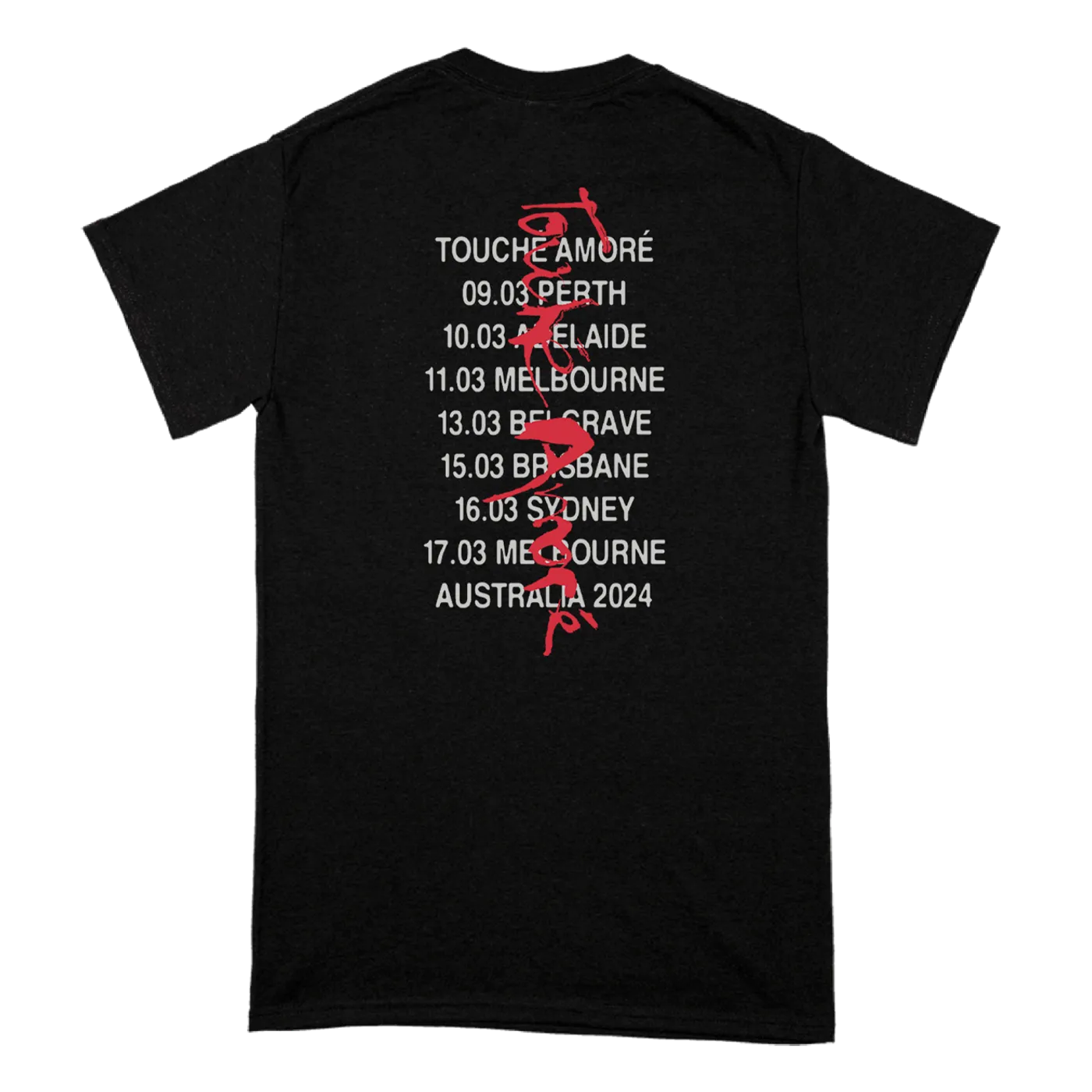 Touché Amoré "Diver Tour" T-Shirt