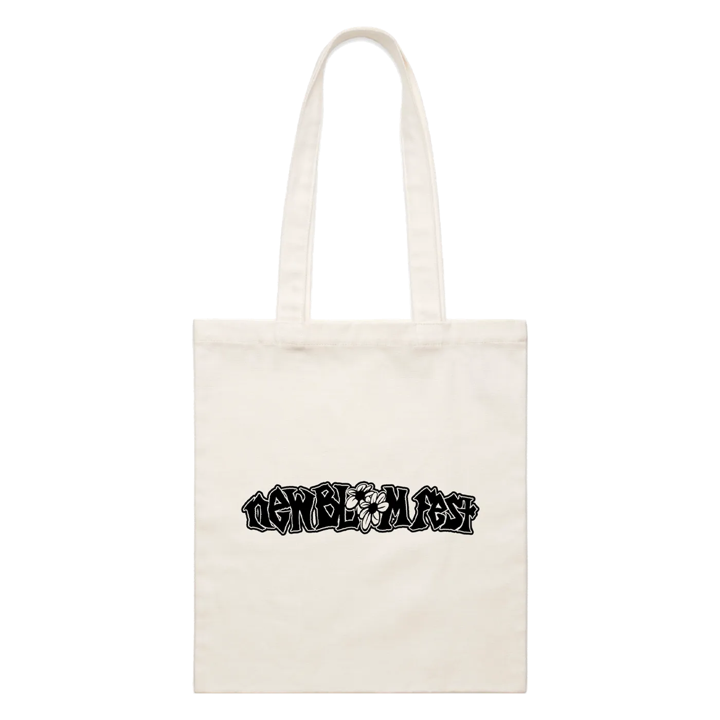 New Bloom Fest "New Bloom Logo" Tote Bag