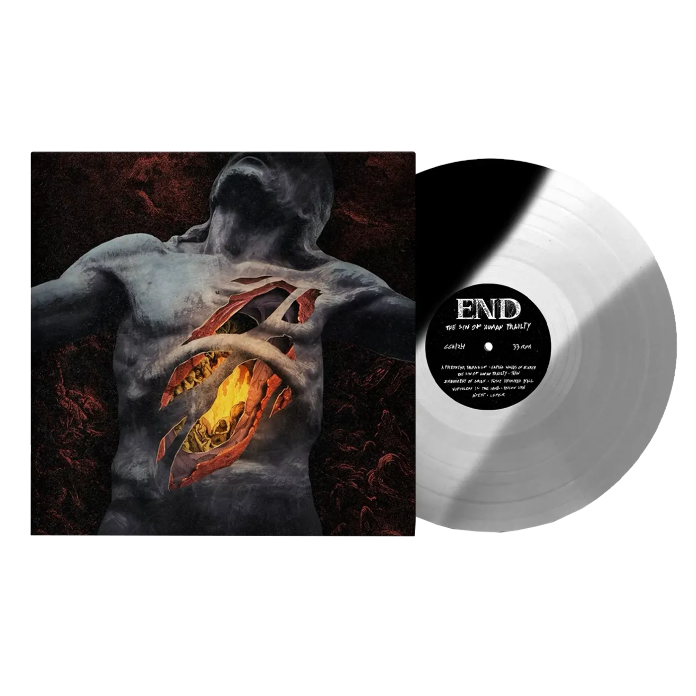 END - "The Sin Of Human Frailty" LP (Vinyl)