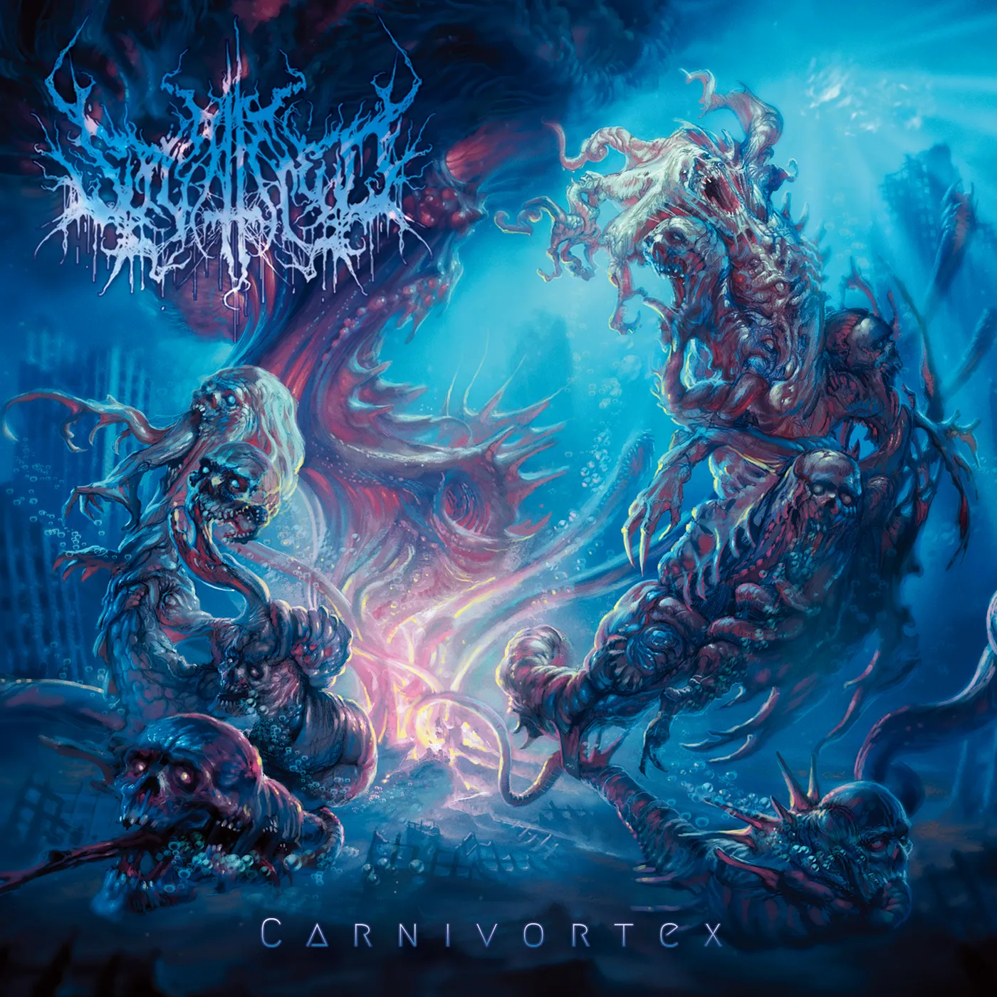 Splattered CARNIVORTEX CD