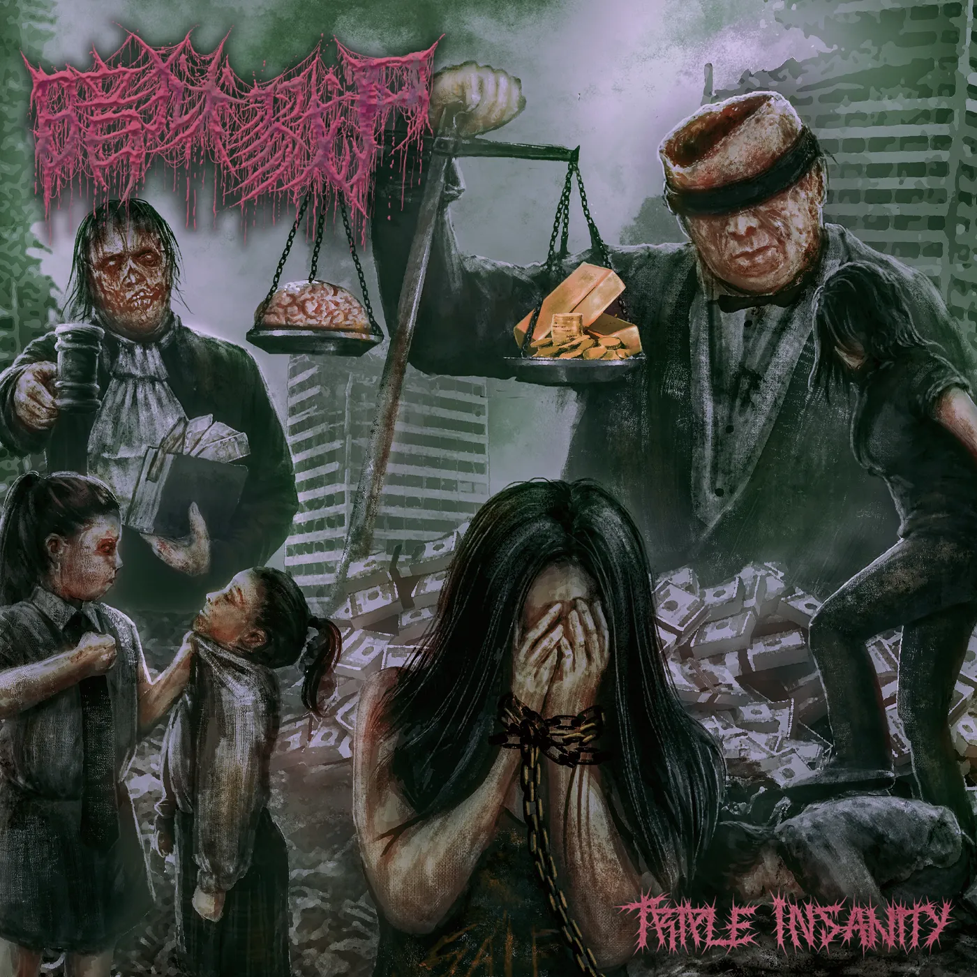 Dark Prison Masscre TRIPLE INSANITY CD