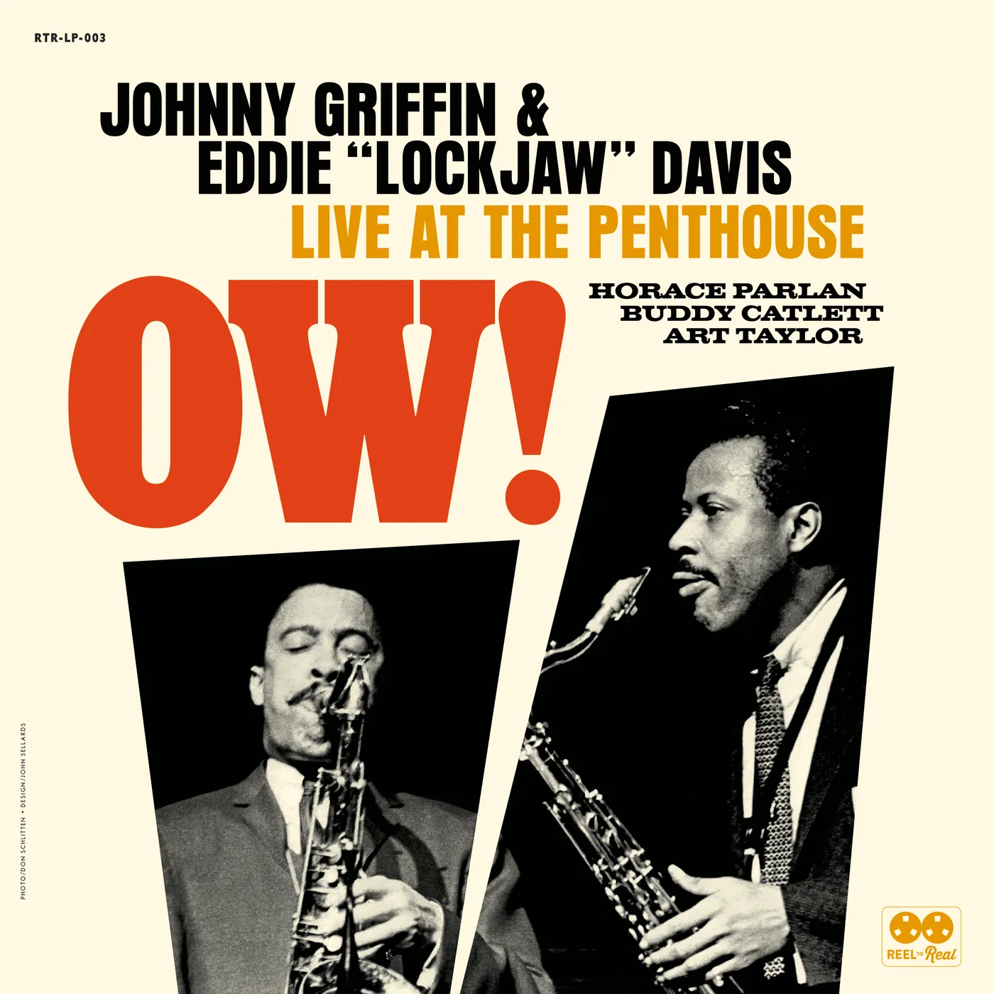 Eddie "Lockjaw" Davis & Johnny Griffin OW! LIVE AT THE PENTHOUSE CD