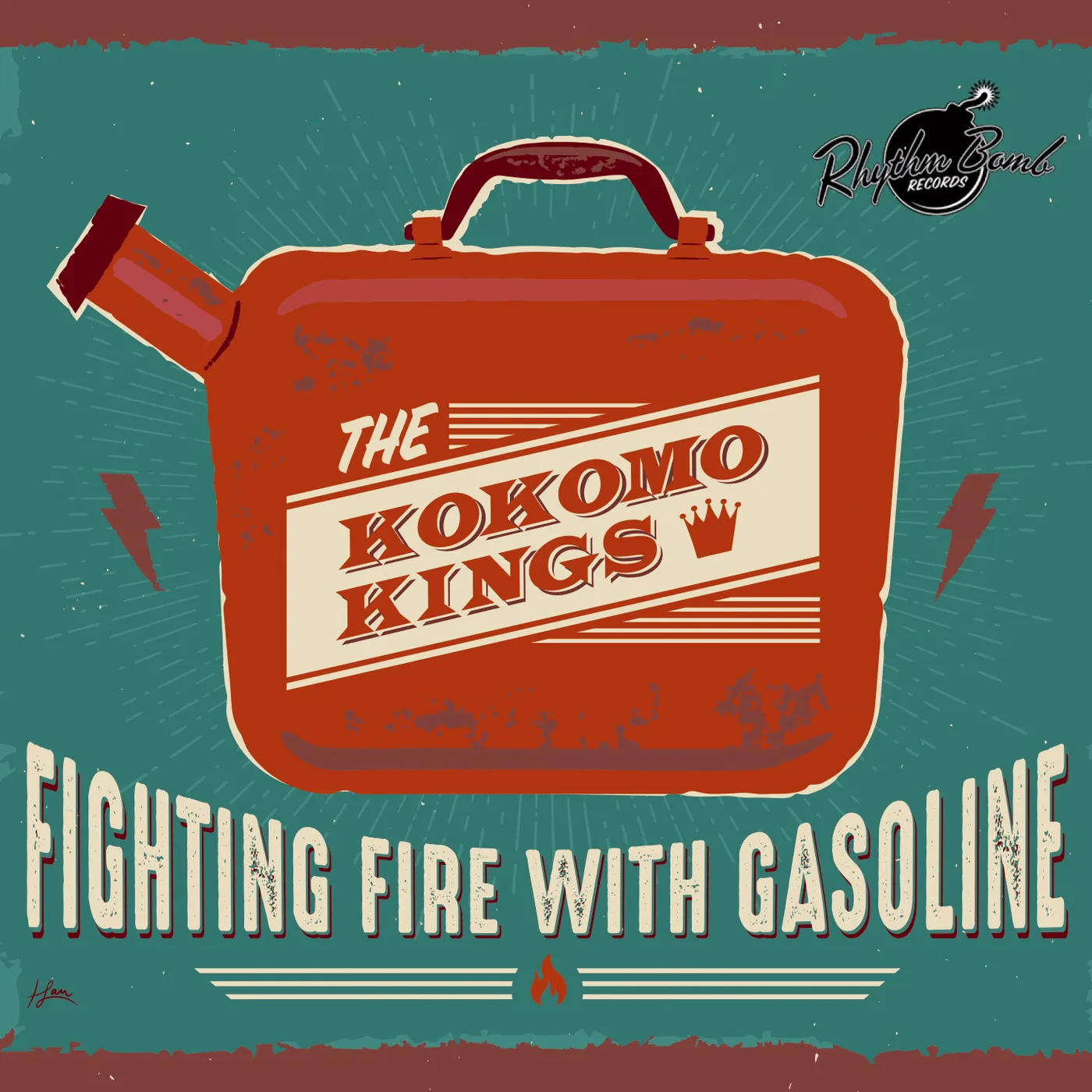 The Kokomo Kings FIGHTING FIRE WITH GASOLINE CD