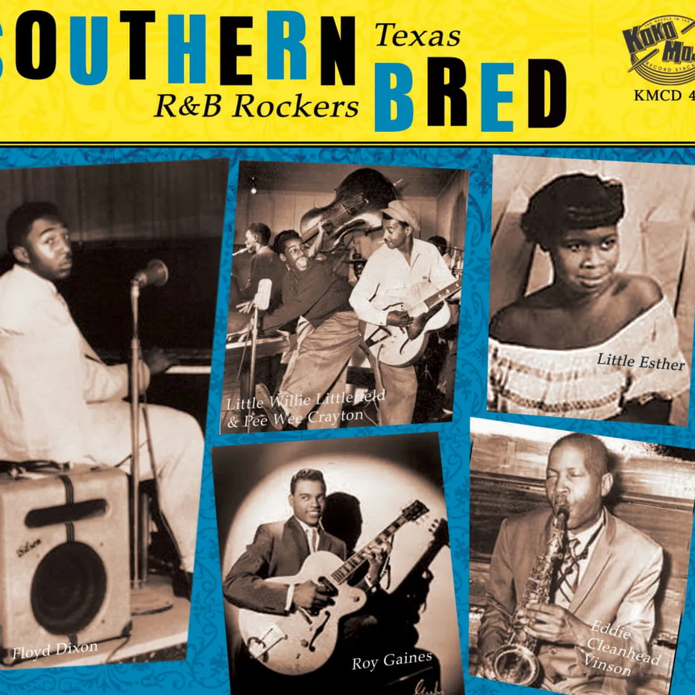 Various Artists Southern Bred 6 Texas R&B Rockers CD