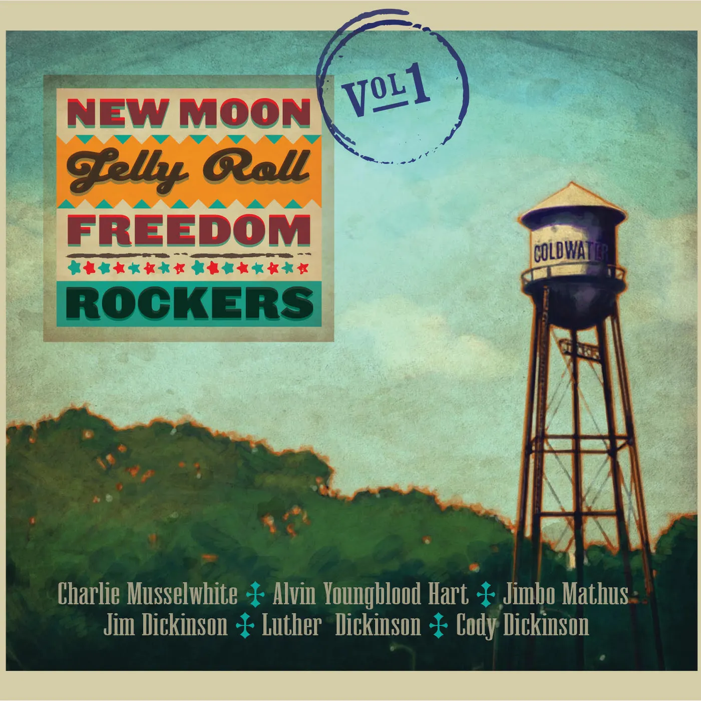 New Moon Jelly Roll Freedom Rockers VOLUME 1 CD