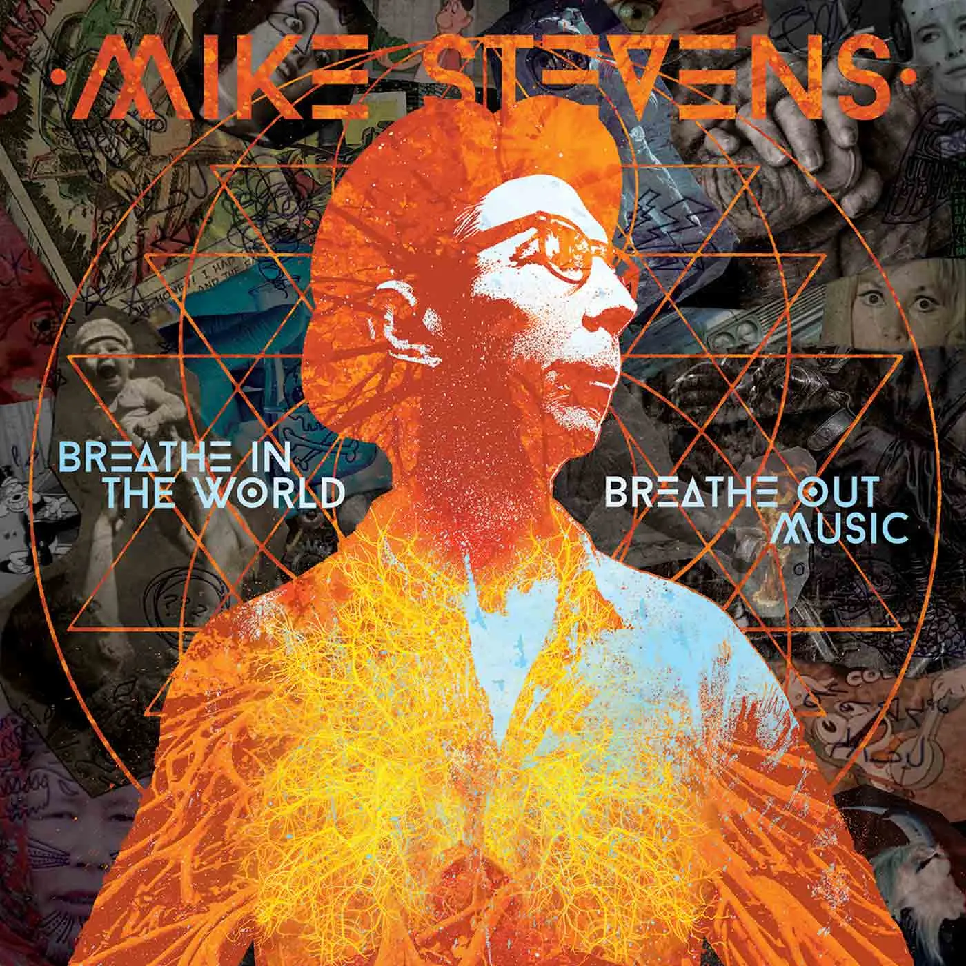 Mike Stevens BREATHE IN THE WORLD BREATHE OUT MUSIC CD