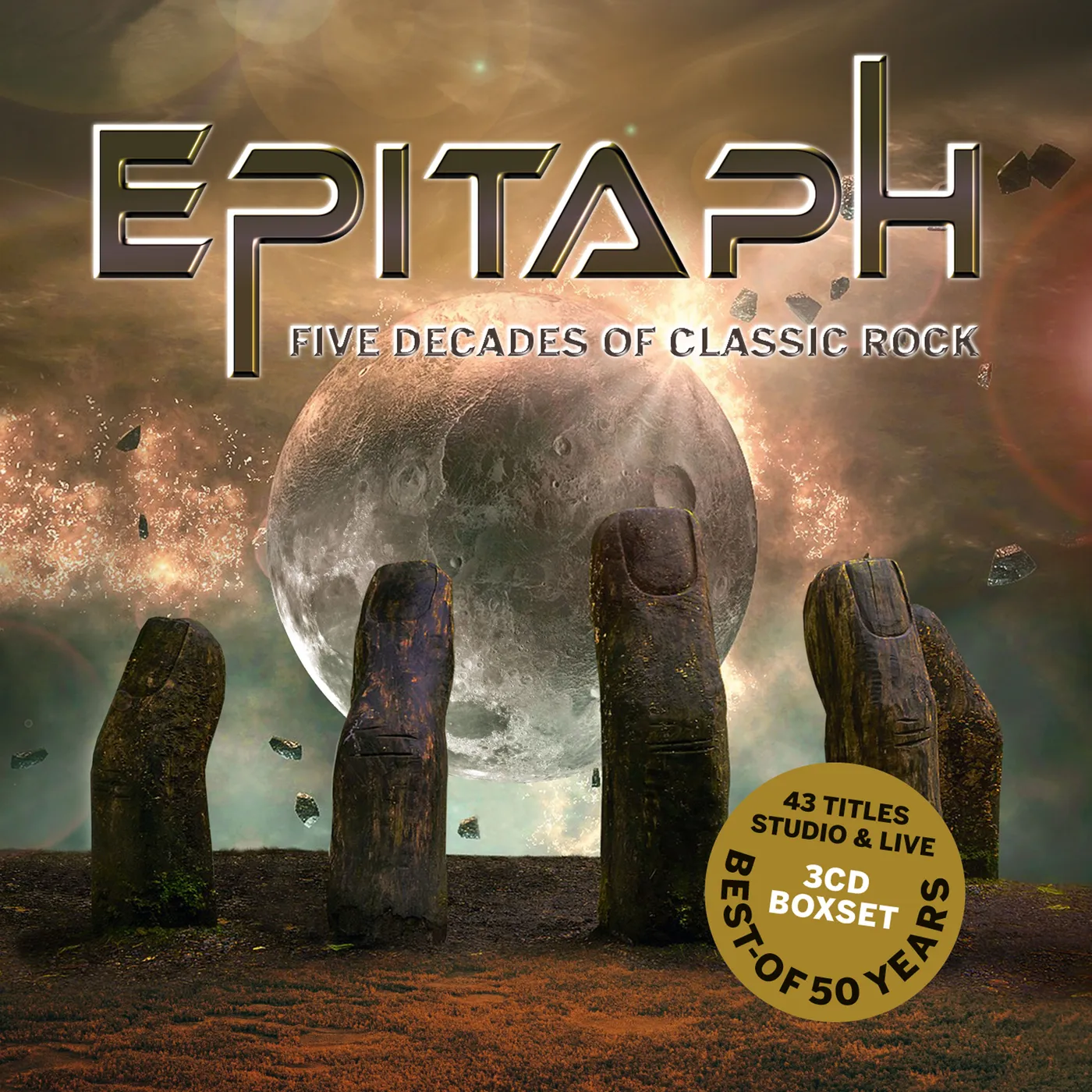 Epitaph FIVE DECADES OF CLASSIC ROCK: BEST OF CD