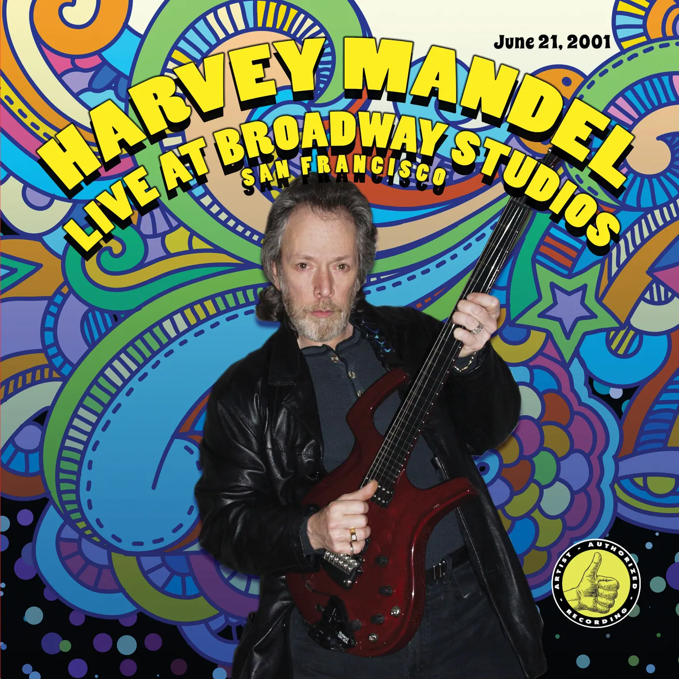Harvey Mandel Live At Broadway Studios CD