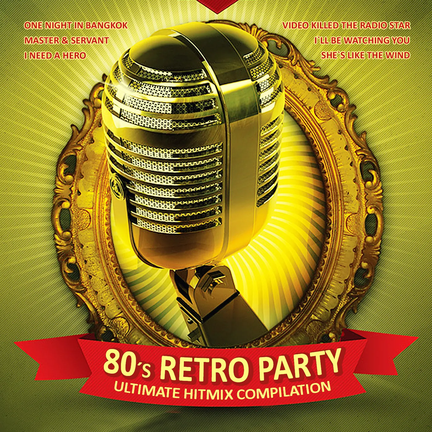 Various 80's Retro Party CD