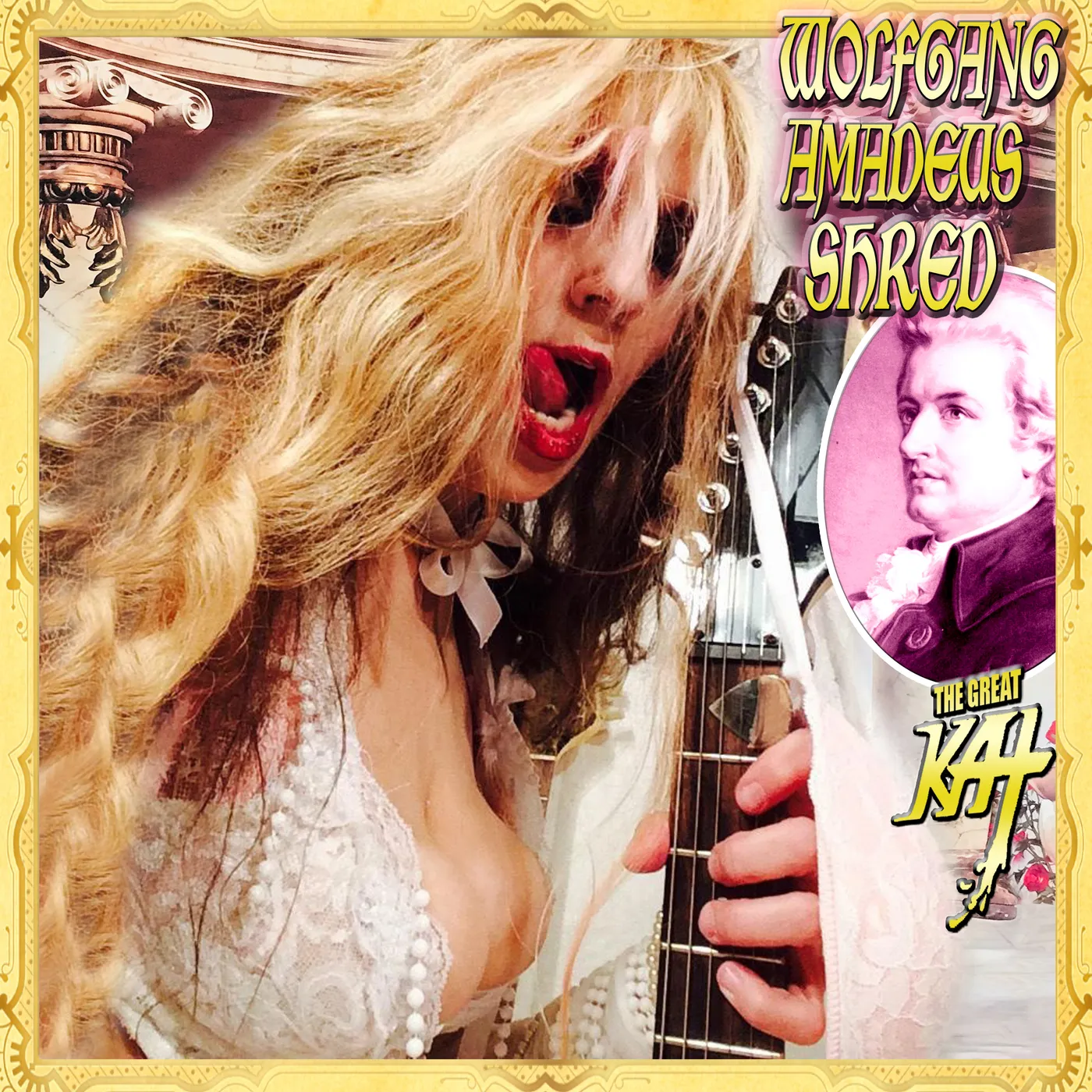Great Kat WOLFGANG AMADEUS SHRED CD