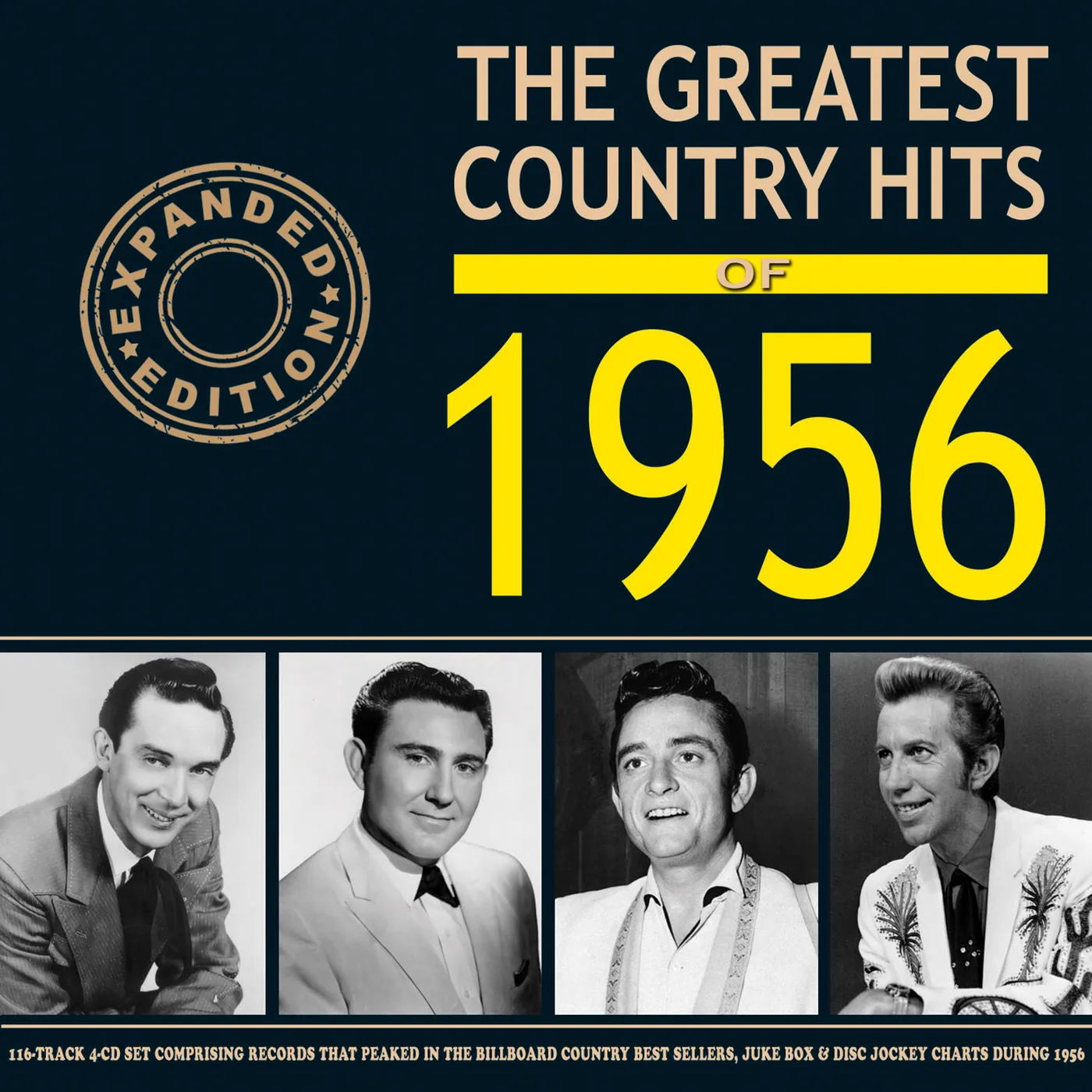 Various Artists  GREATEST COUNTRY HITS OF 1956 (EXPANDED EDITION) CD