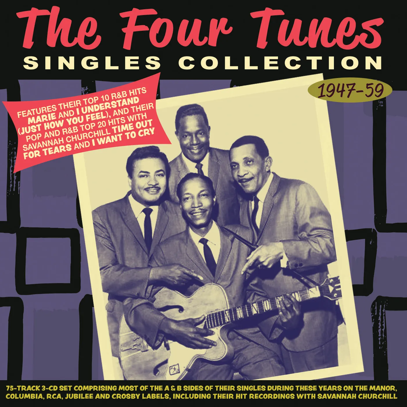 The Four Tunes SINGLES COLLECTION 1947-59 CD