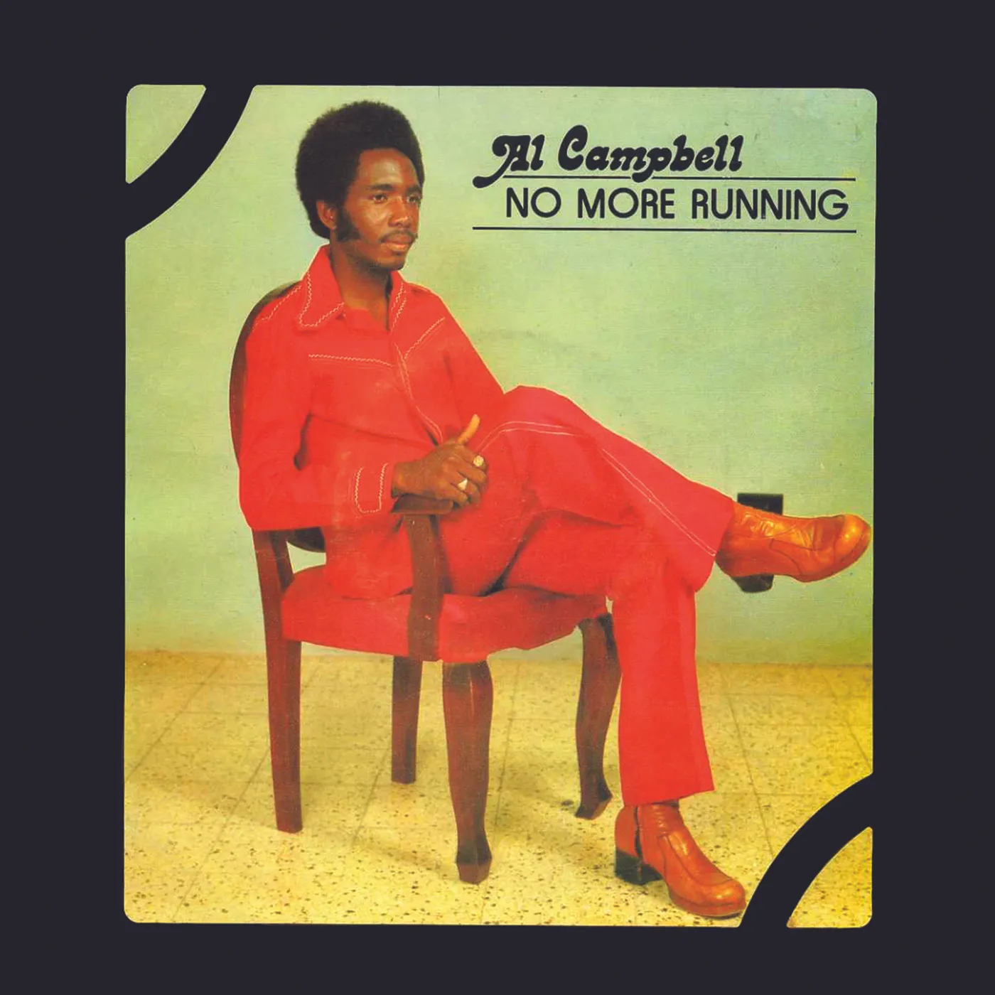 Al Campbell No More Running Vinyl Record