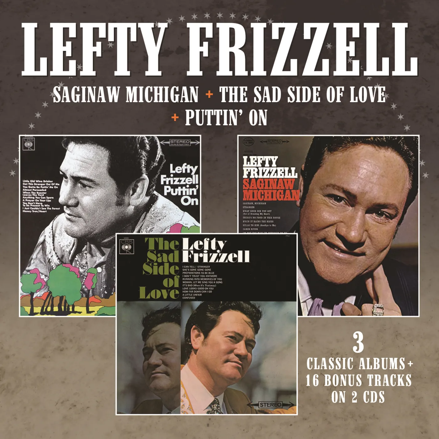 Lefty Frizzell Saginaw Michigan/The Sad Side Of Love/Pu CD