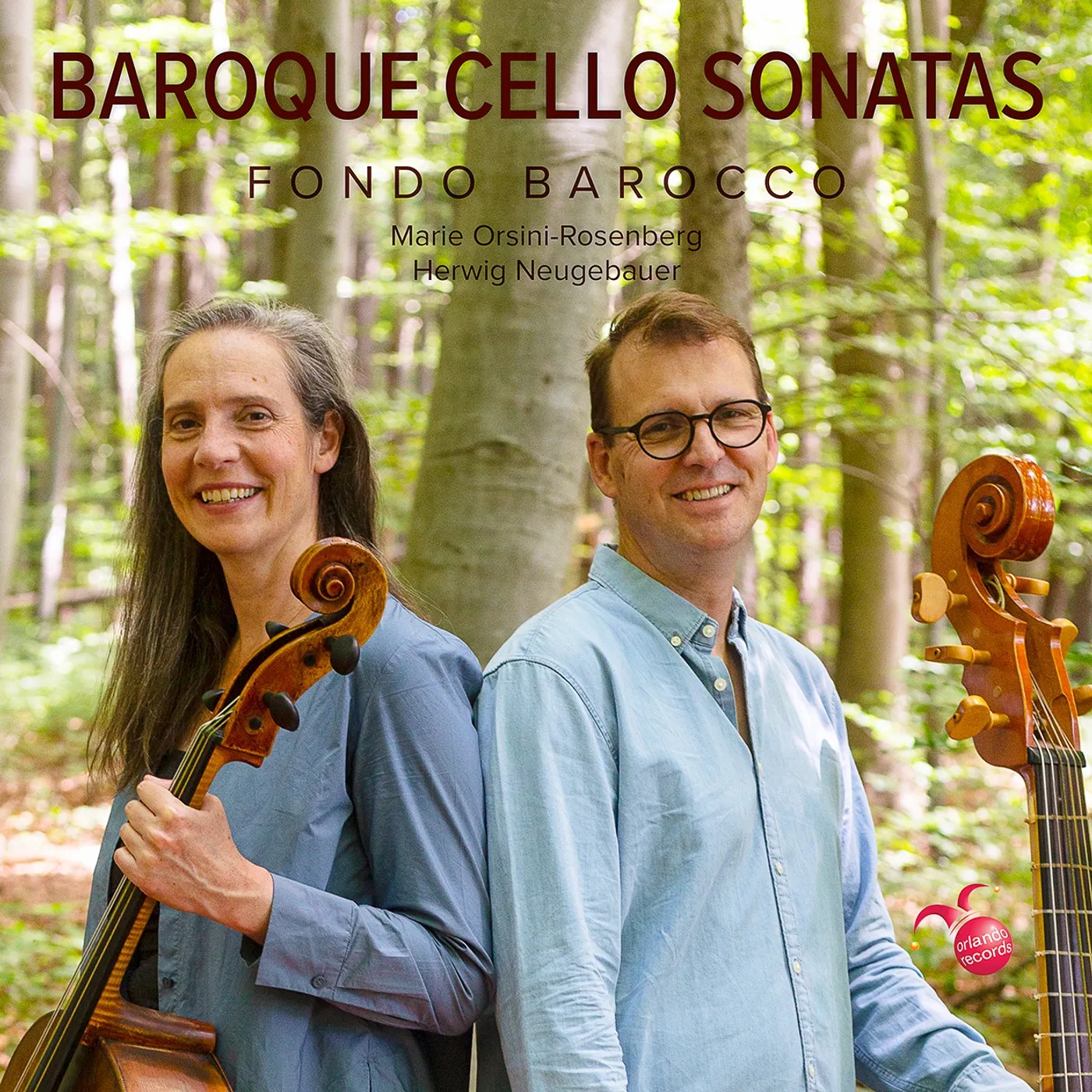 Mar Orsini Rosenberg Fondo Barocco: Baroque Cello Sonatas Vinyl Record