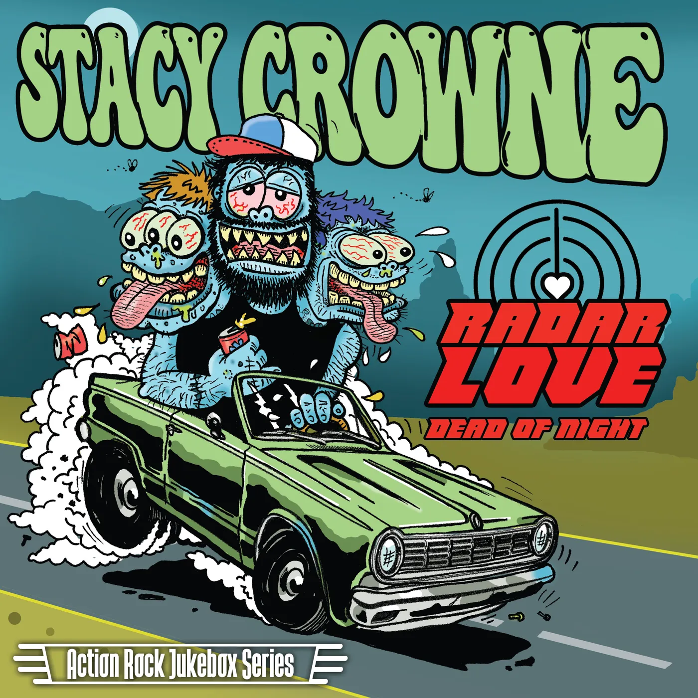 Stacy Crowne Radar Love/Dead Of Night Vinyl Record
