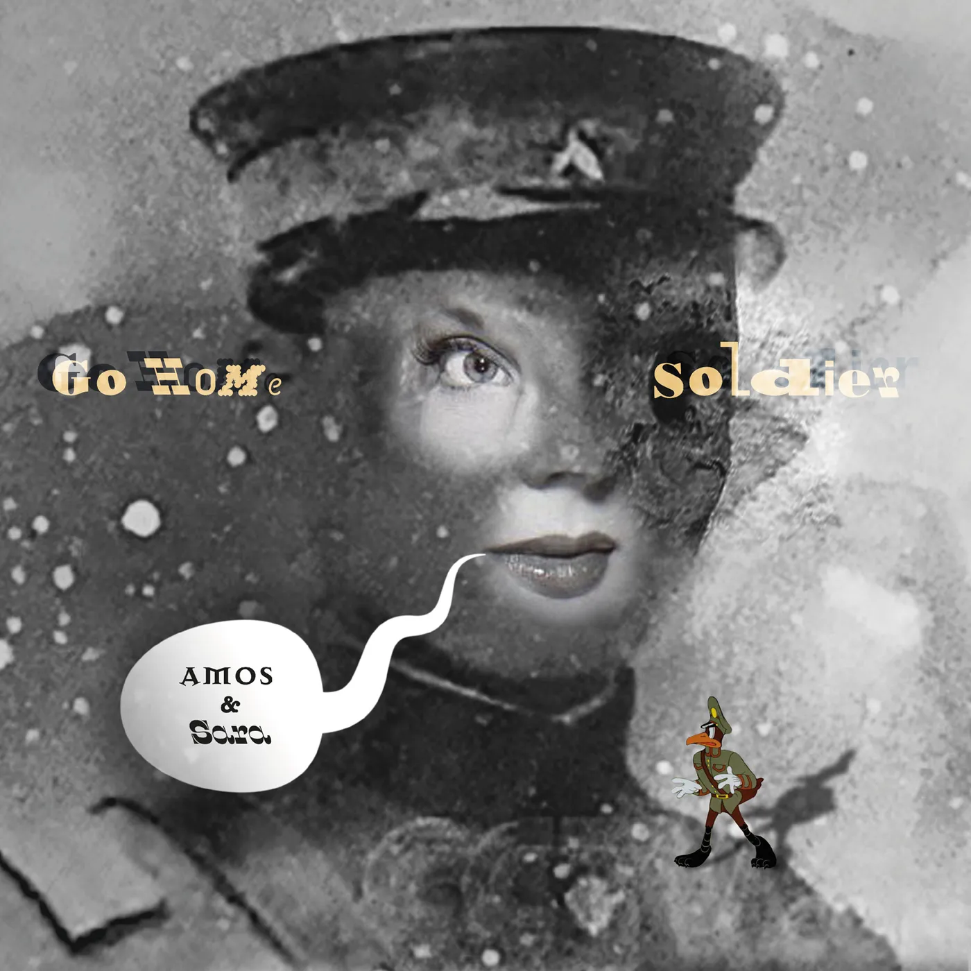 AMOS AND SARA GO HOME SOLDIER Vinyl Record