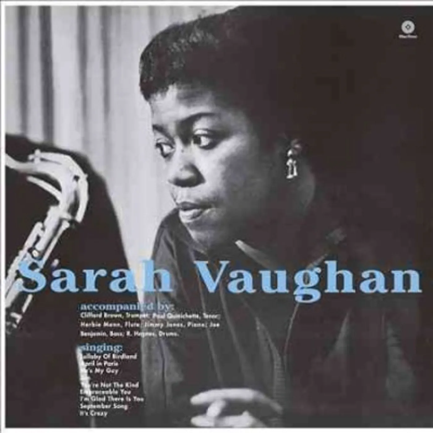 Sarah Vaughan With Clifford Brown Vinyl Record