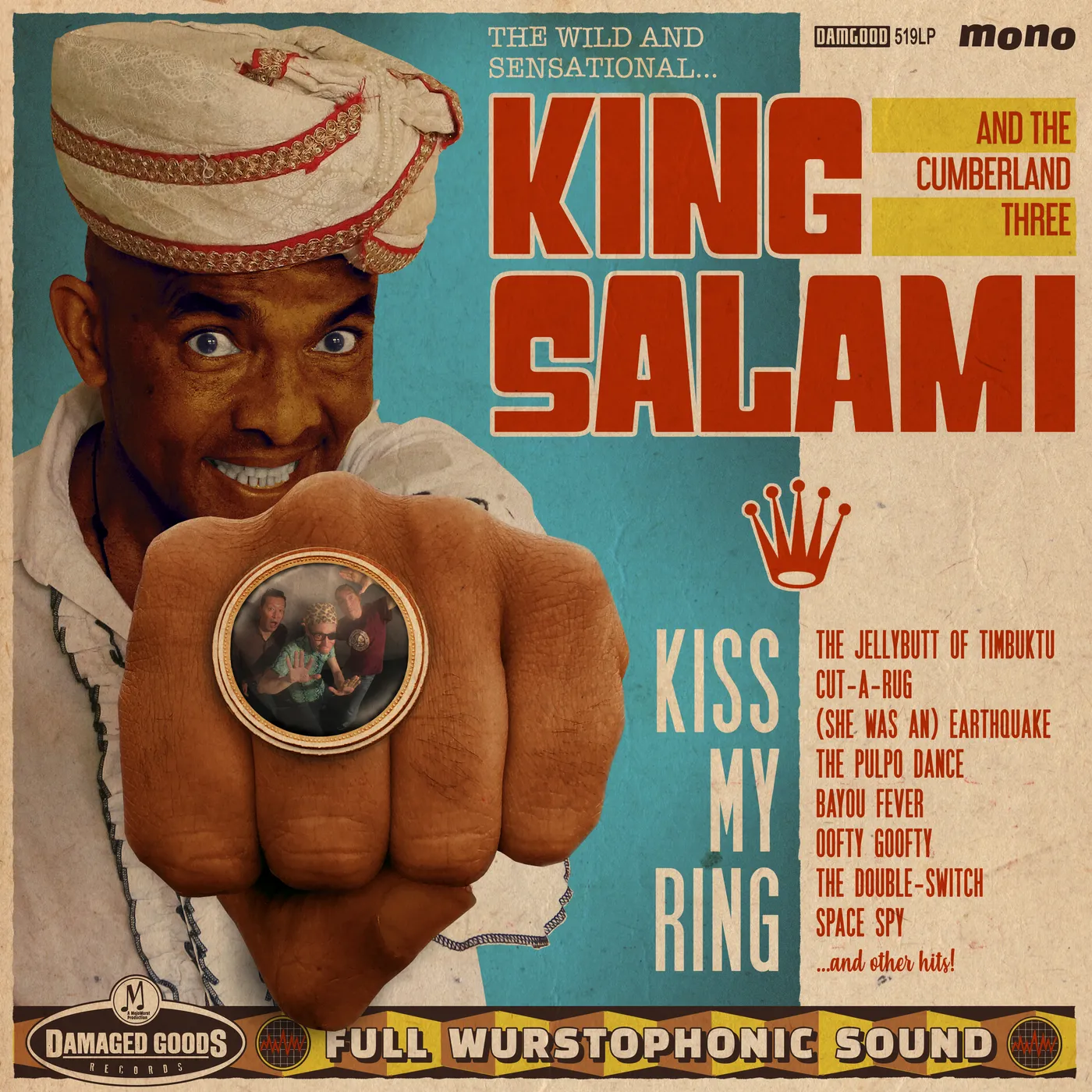King Salami Kiss my ring lp Vinyl Record