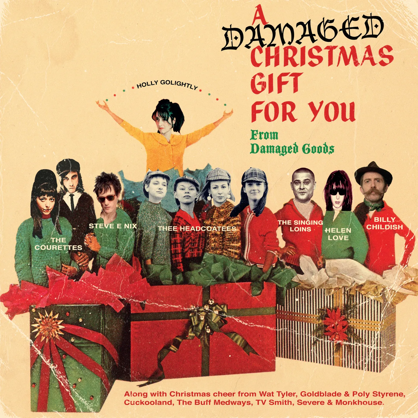 Various A Damaged Christmas Gift For You Vinyl Record
