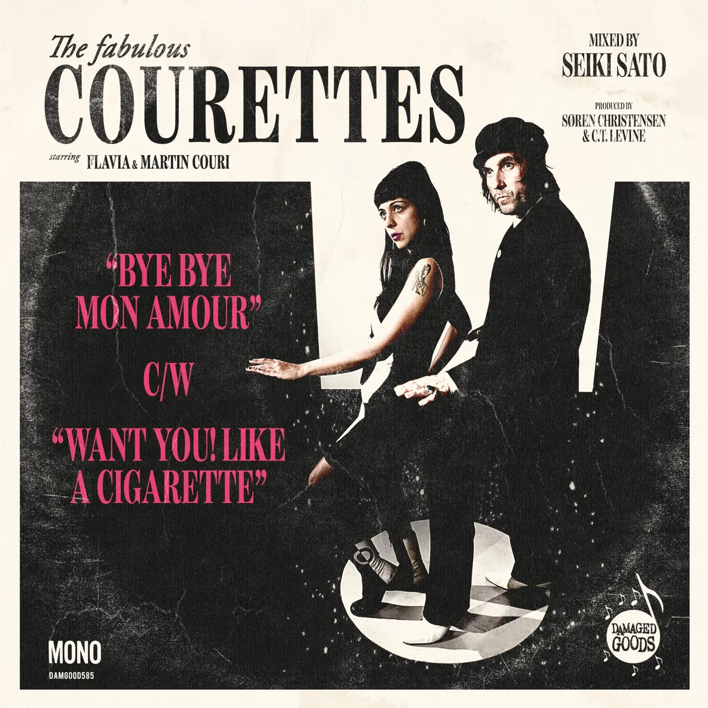 The Courettes   Bye Bye Mon Amour Vinyl Record