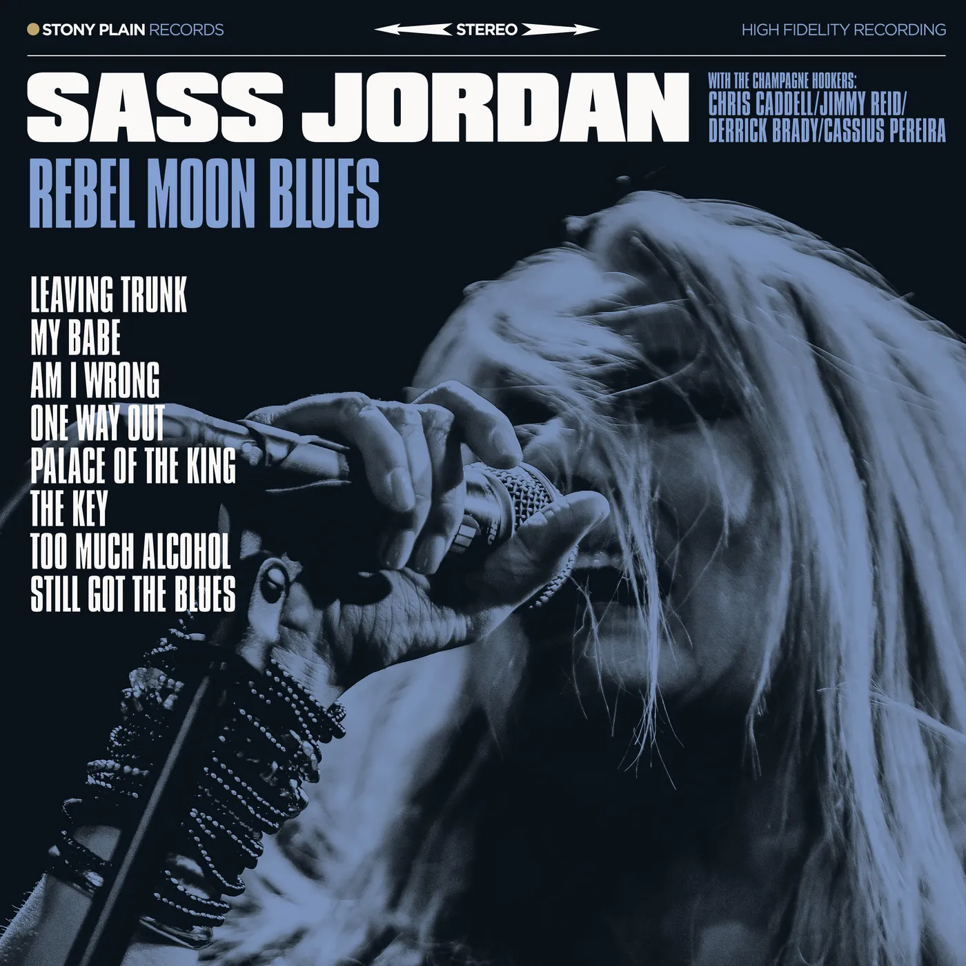 Sass Jordan Rebel Moon Blues Vinyl Record