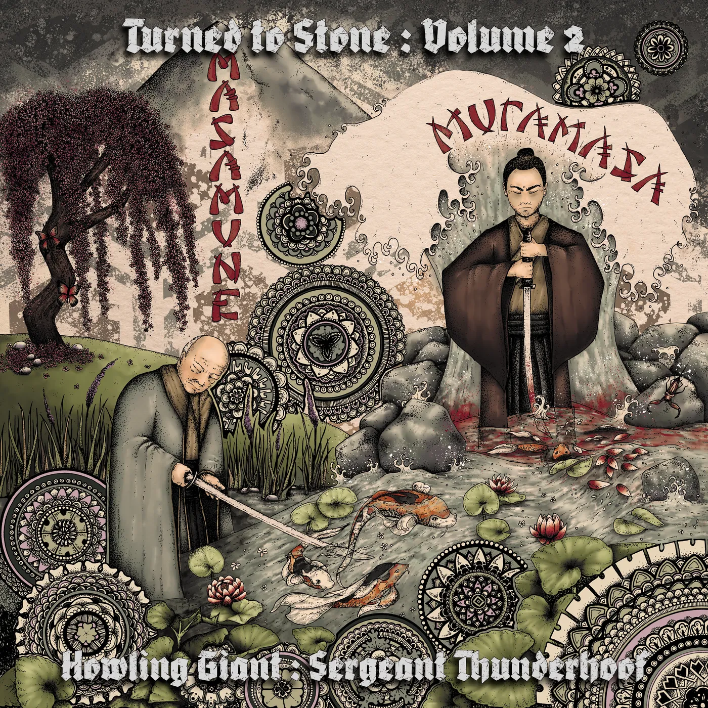 Howling Giant & Sergeant Thunderhoof TURNED TO STONE CHAPTER 2: MASAMUNE & MURAMASA Vinyl Record