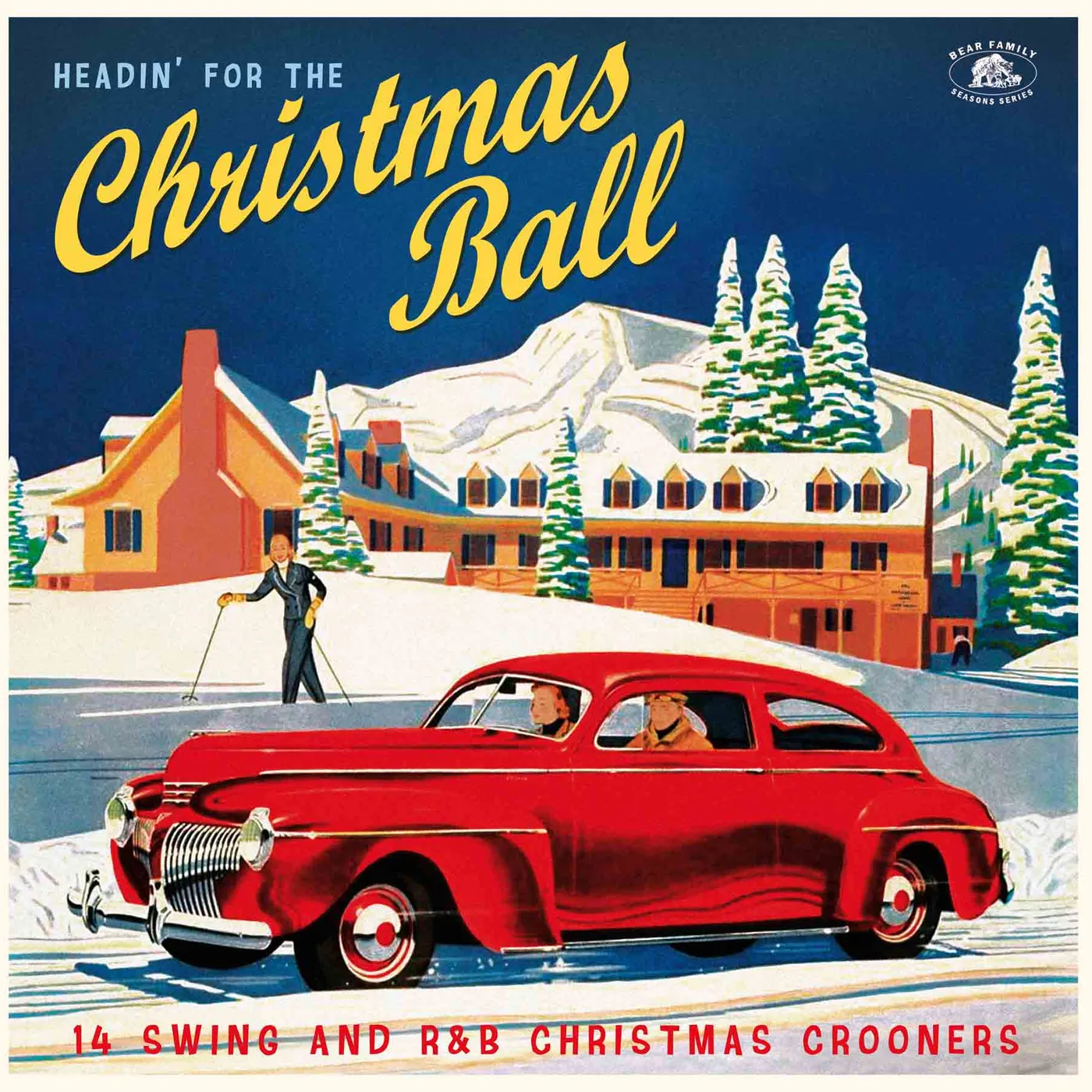 Various Artists Headin' For The Christmas Ball: 14 Swing And R&B Christmas Crooners Vinyl Record