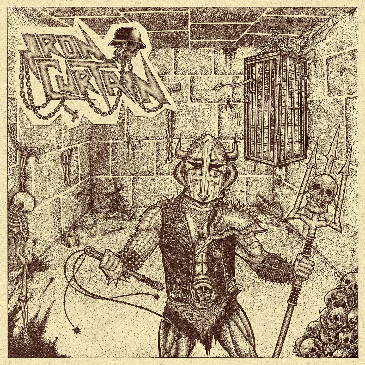 Iron Curtain Metal Gladiator Vinyl Record