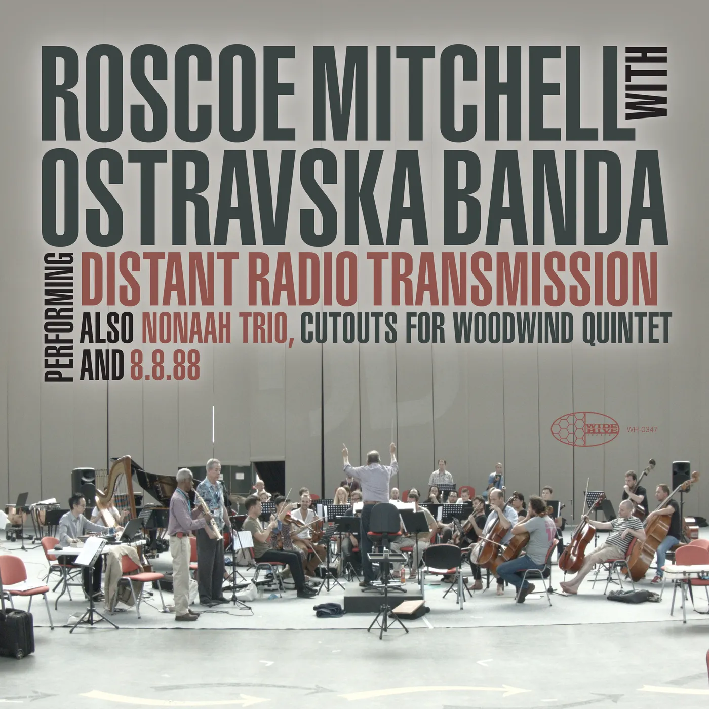 Roscoe Mitchell / Ostravaska Banda DISTANT RADIO TRANSMISSION Vinyl Record