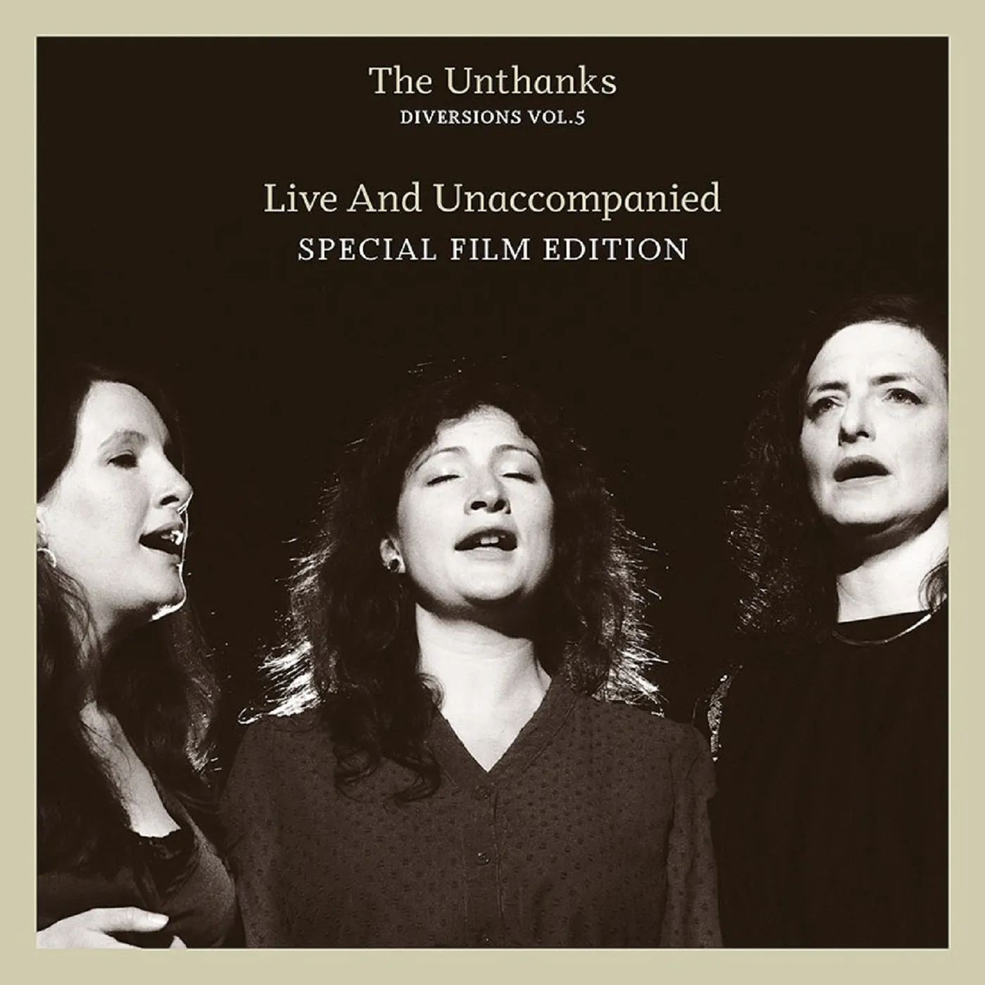 The Unthanks Diversions Vol.5: Live And Unaccompanied  180 G Vinyl+Dvd Special Edition Vinyl Record