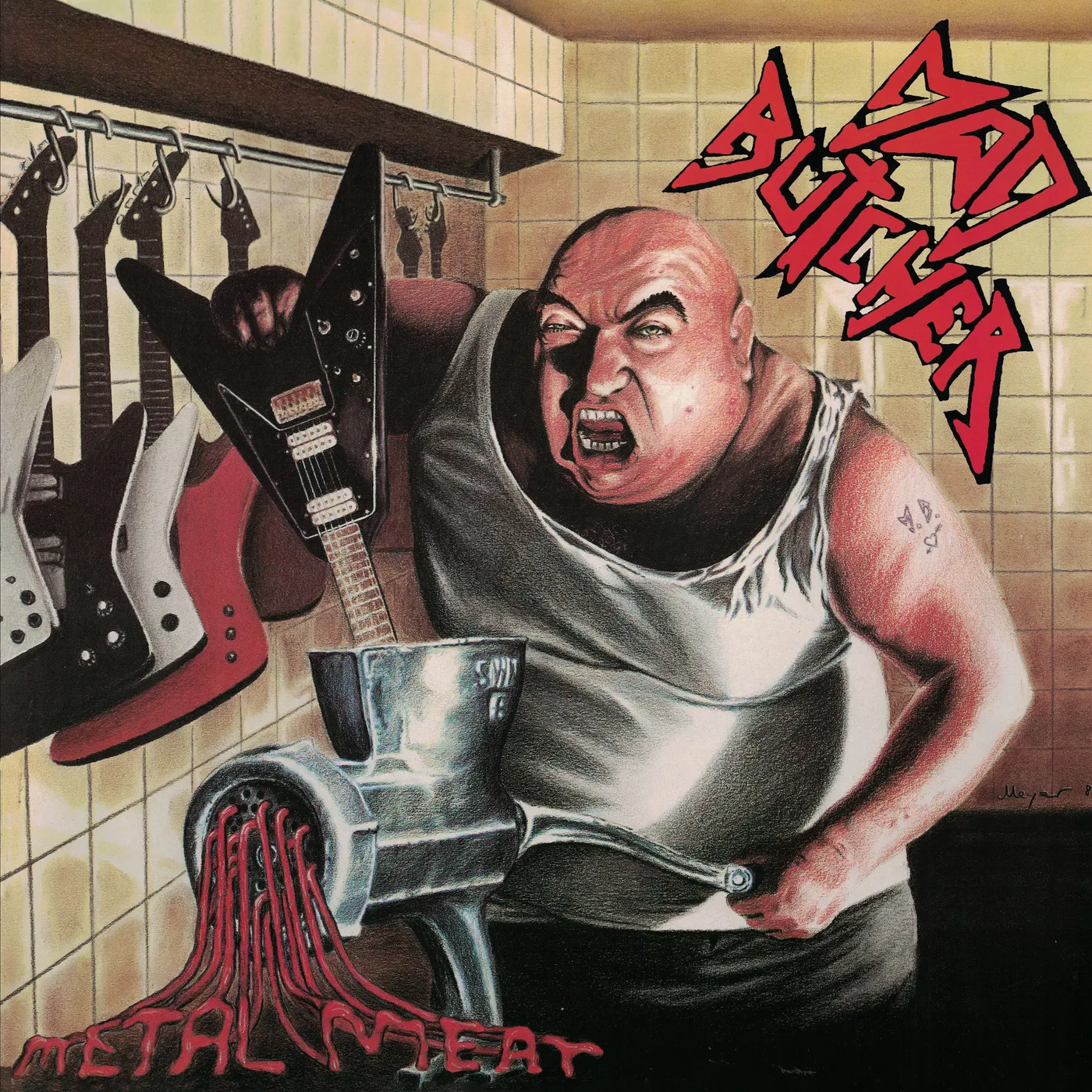 The MAD Butcher Metal Meat Vinyl Record