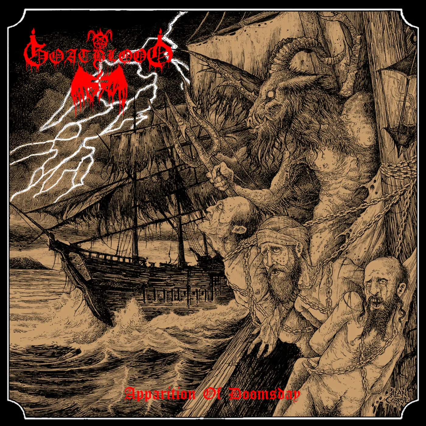 Goatblood Apparition Of Doomsday Vinyl Record