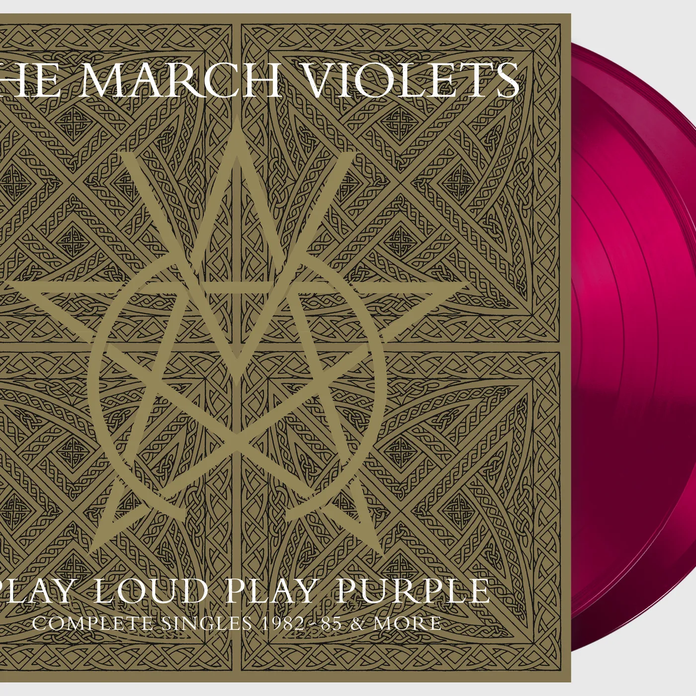 The March Violets   Play Loud Play Purpl Vinyl Record