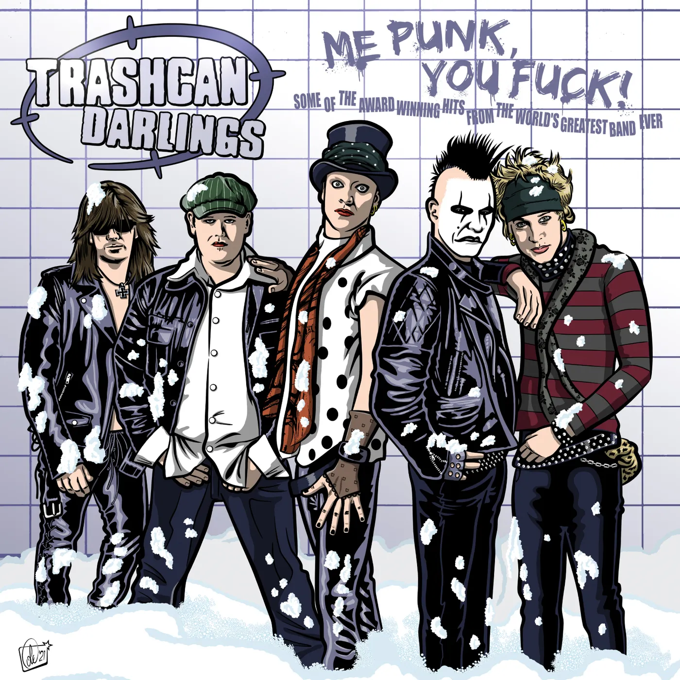 Trashcan Darlings   Me Punk  You Fuck! ( Vinyl Record