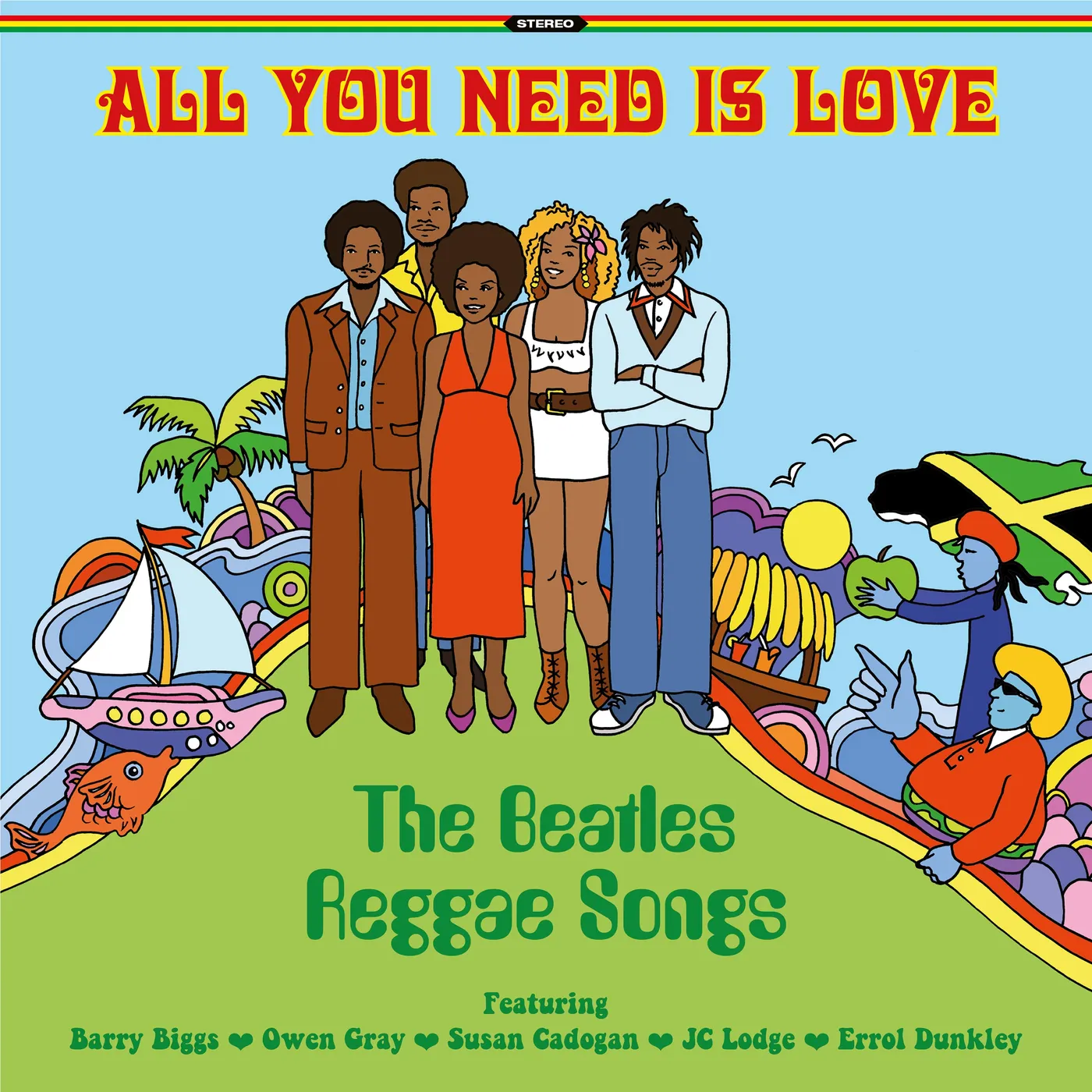 Various All You Need Is Love: The Beatles Reggae Vinyl Record
