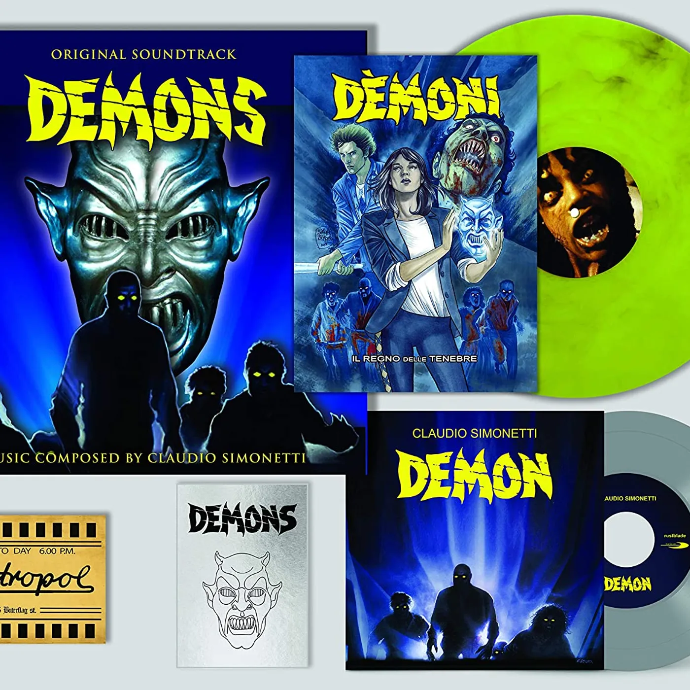 Claudio Simonetti Demons Ultra Deluxe Box 35 Anniversary (Vinyl)