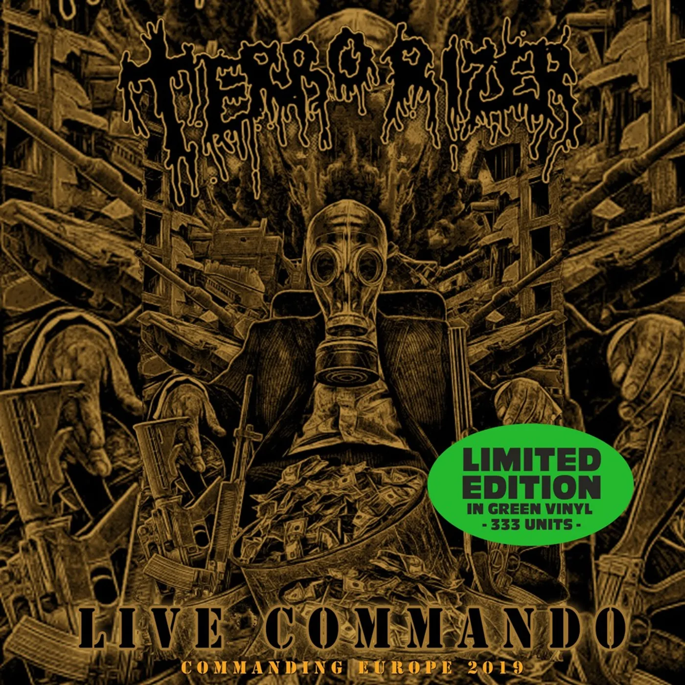 Terrorizer Live Commando Vinyl Record