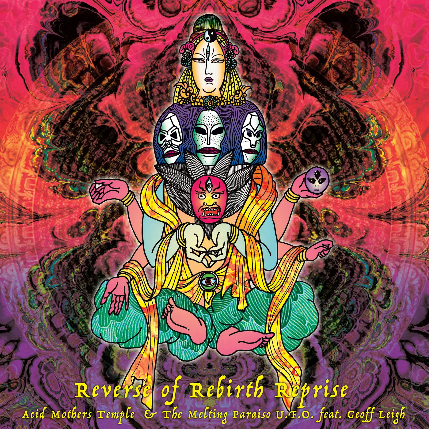 Acid Mothers Temple & Melting Paraiso U.F.O. REVERSE OF REBIRTH REPRISE Vinyl Record