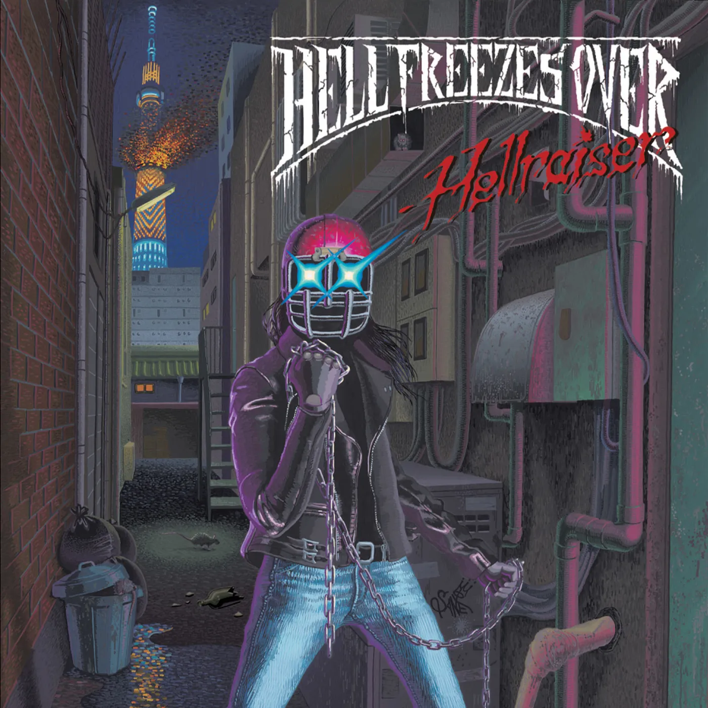 HELL FREEZES OVER Hellraiser Vinyl Record