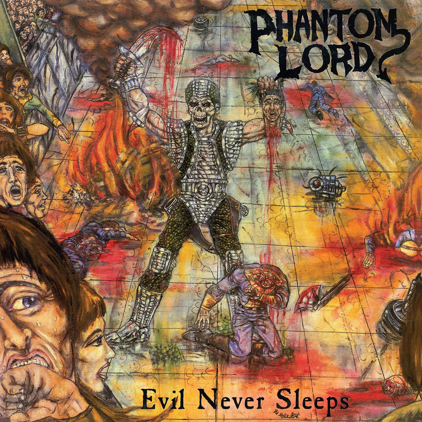 Phantom Lord Evil Never Sleep Vinyl Record