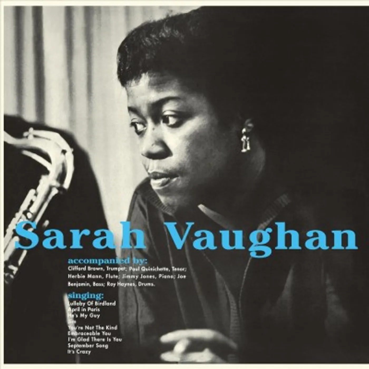 Sarah Vaughan With Clifford Brown Vinyl Record