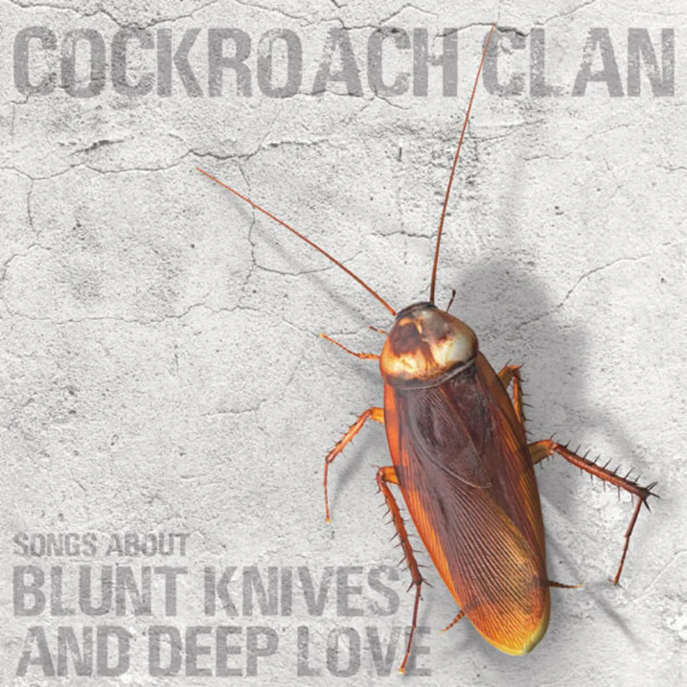 Cockroach Clan Songs about blunt knives and deep love lp Vinyl Record