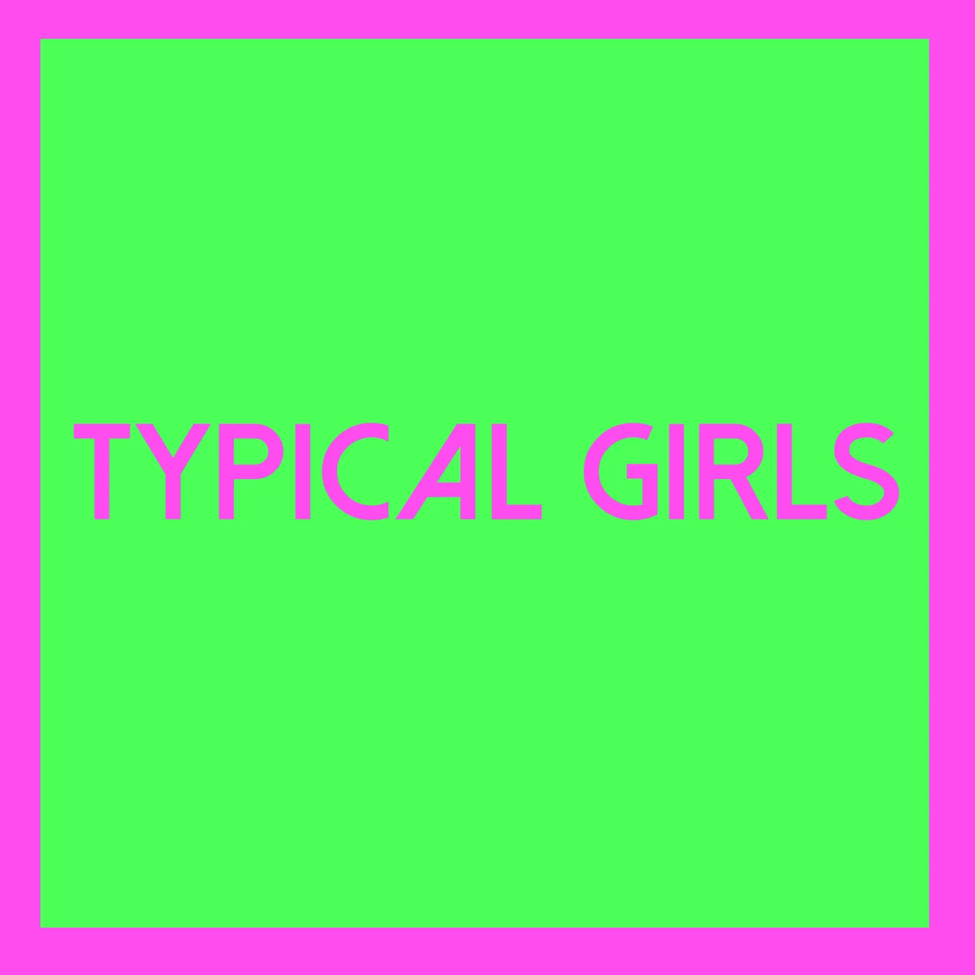 Various Artists Typical Girls Volume 2 Vinyl Record