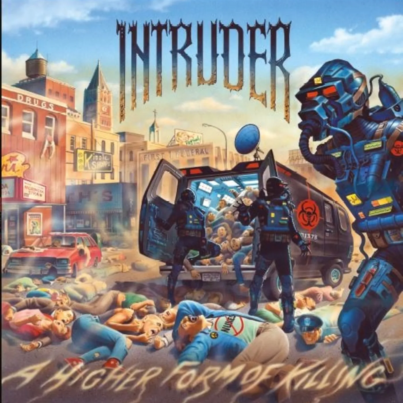 Intruder HIGHER FORM OF KILLING Vinyl Record
