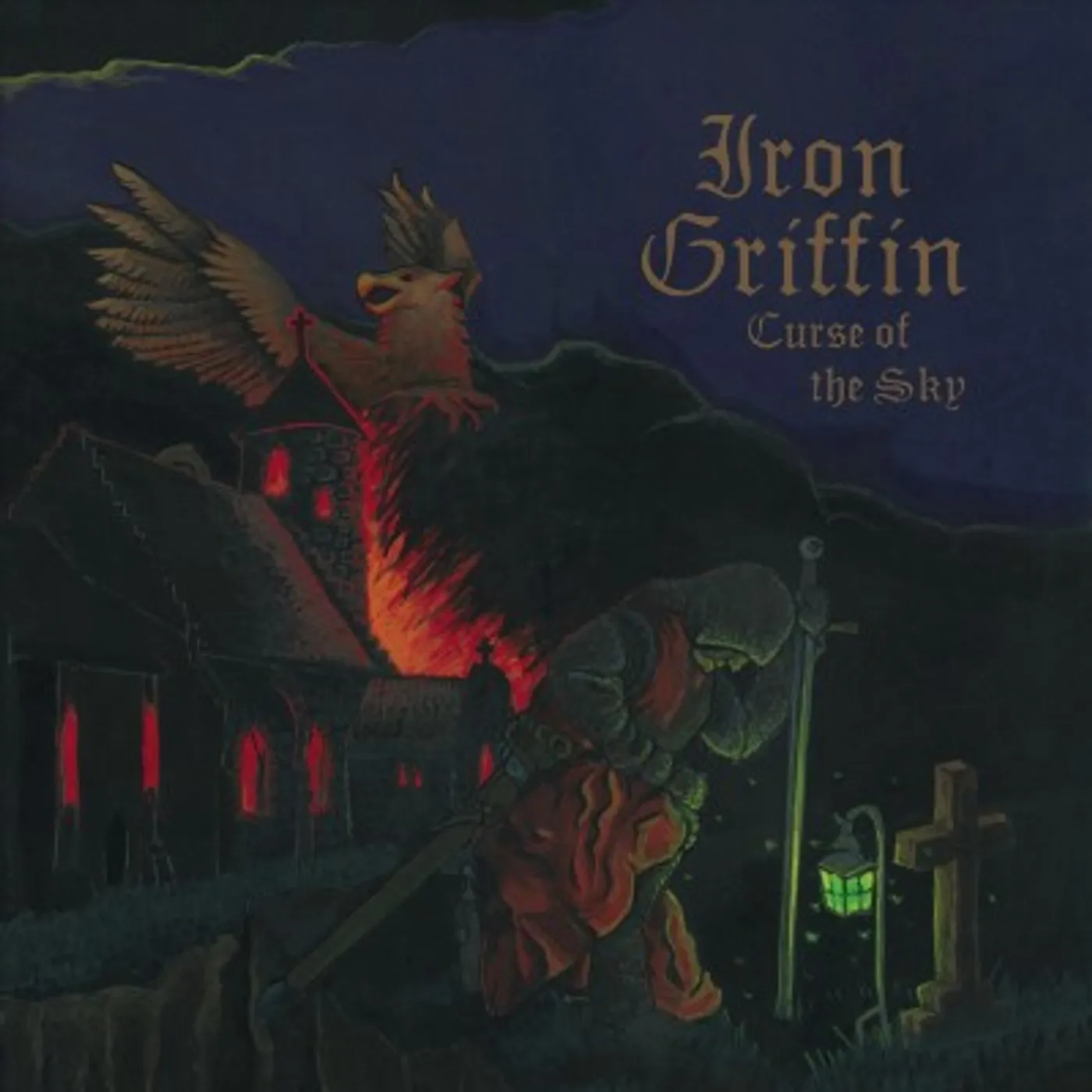 Iron Griffin Curse Of The Sky Vinyl Record