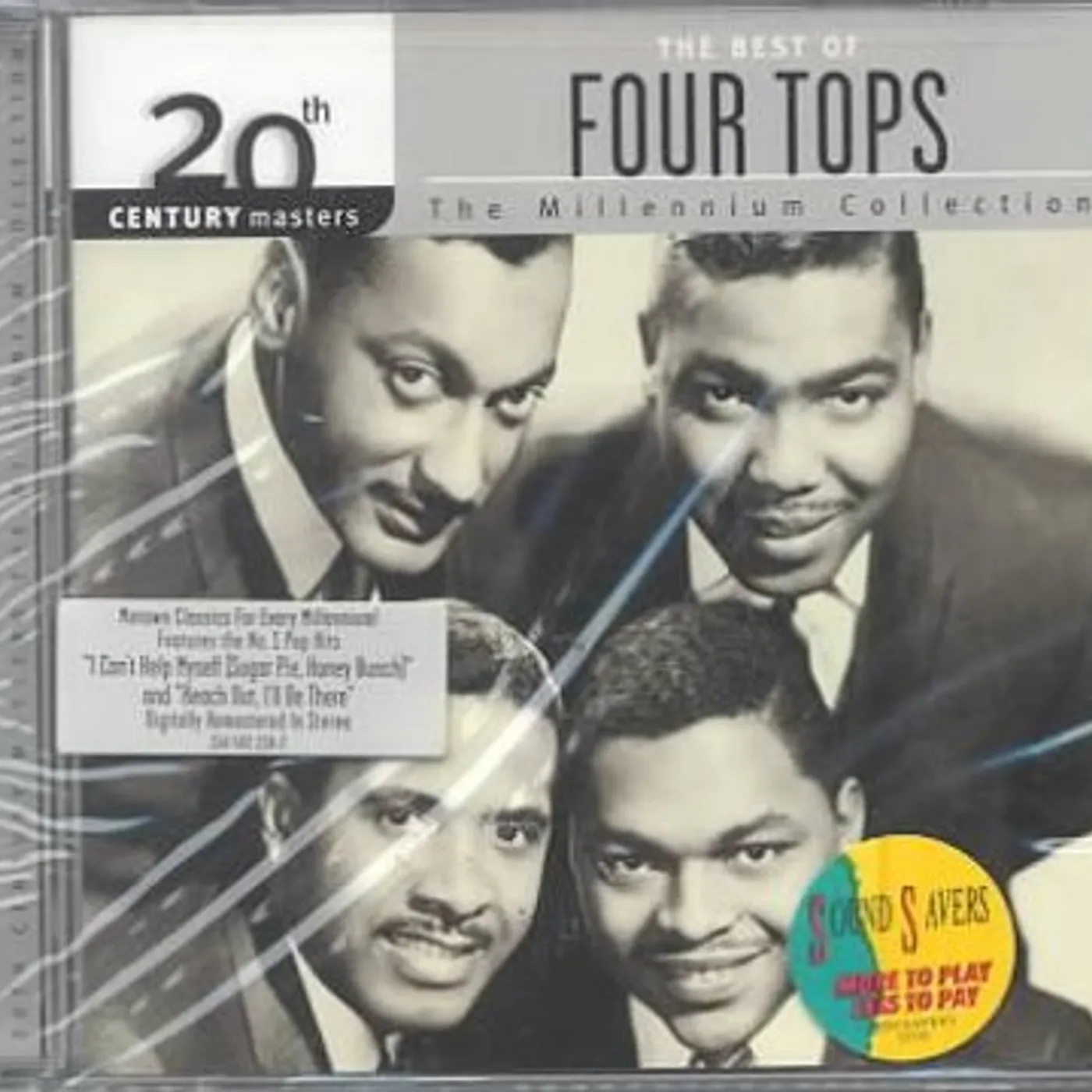 Four Tops MILLENNIUM COLLECTION: 20TH CENTURY MASTERS CD